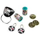 kit d'accessoires en plastique pour petits pirates - x24 pcs
